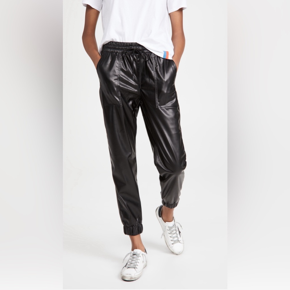 BLANKNYC Faux Leather Joggers Size 27 Currently available on Shopbop.com. NWOT